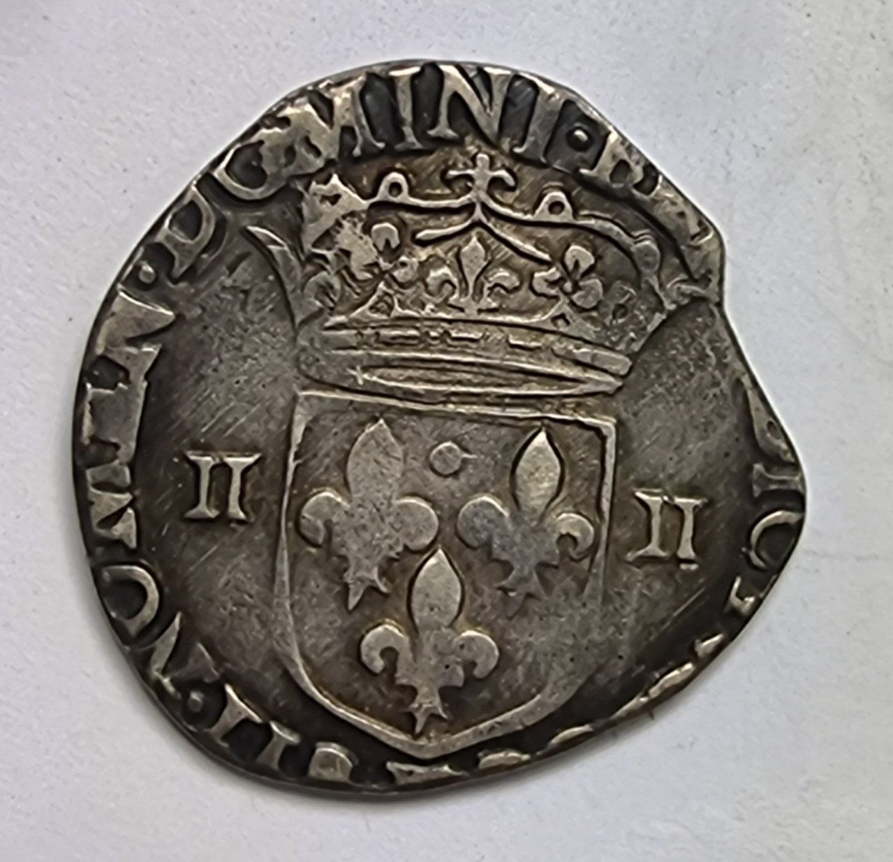 Франция. Монпелье. 2 соля Double Sol 1626 год. 
