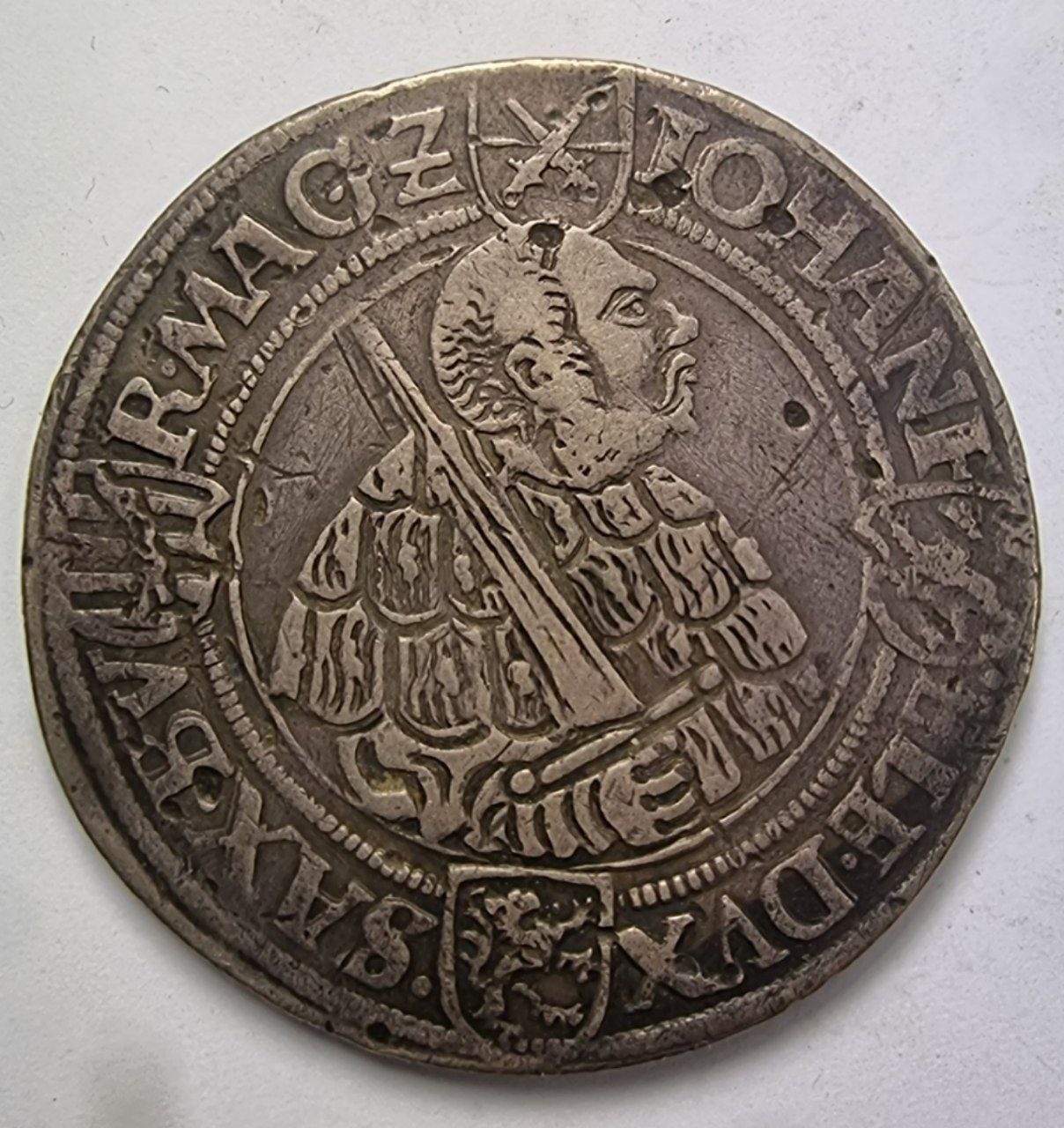 Германские государства,  Саксония-Эрнестин. 1 талер 1546 года .