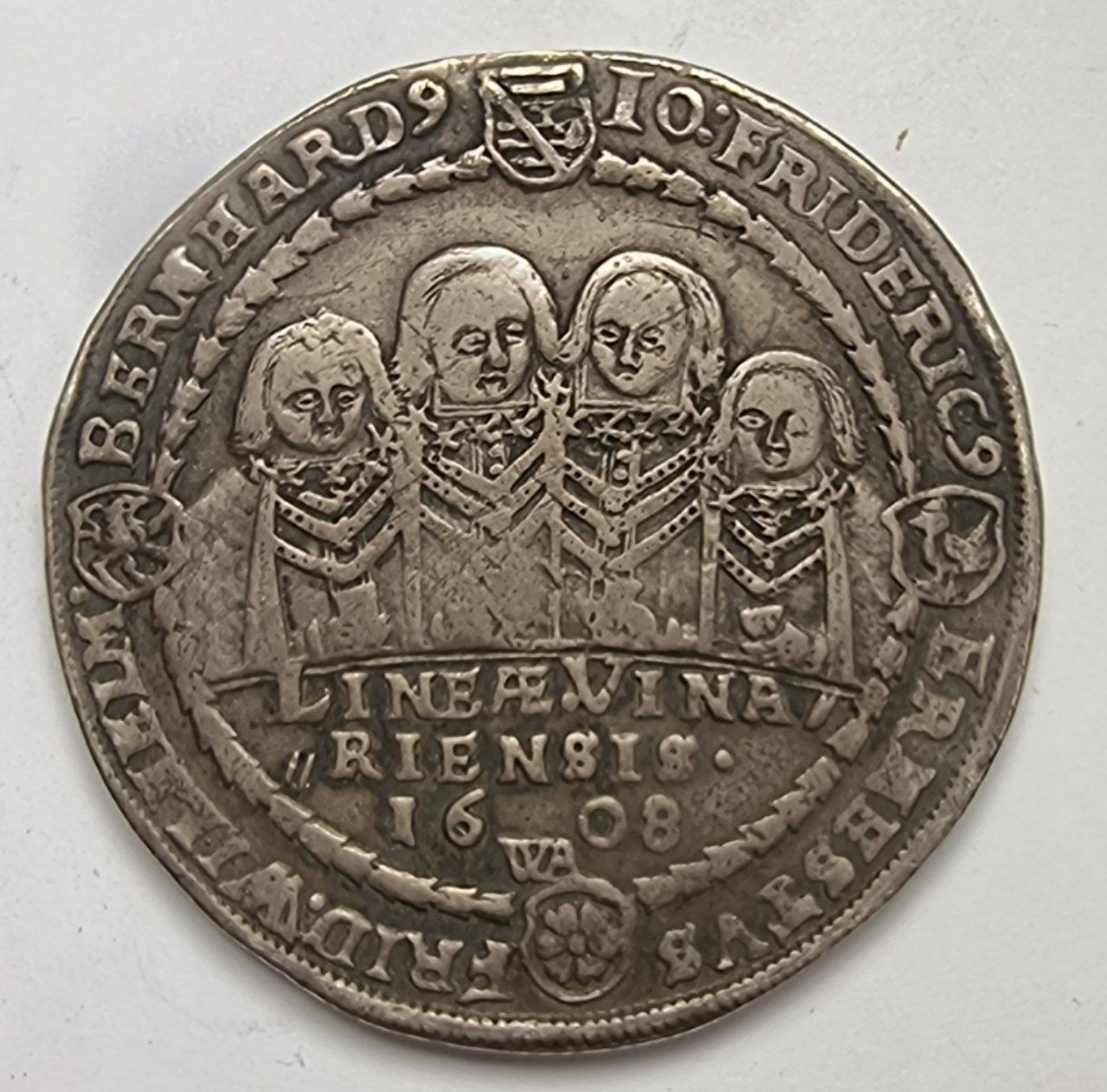 Германские государства, Саксония Веймар 1 талер 1608 года.