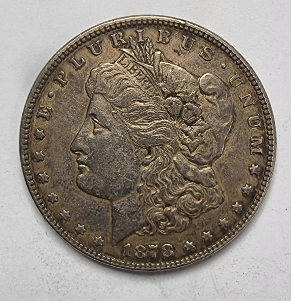 США Морган доллар 1878г. Первый год чеканки