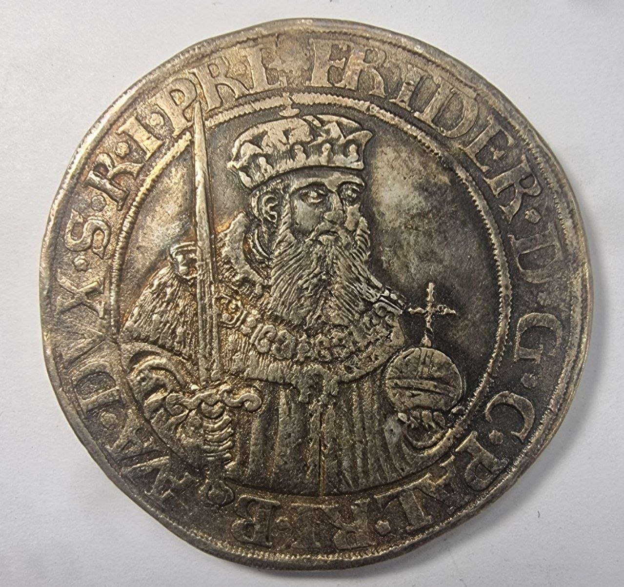Германские государства, Оберпфальц. Фридрих II. Талер 1547 года.