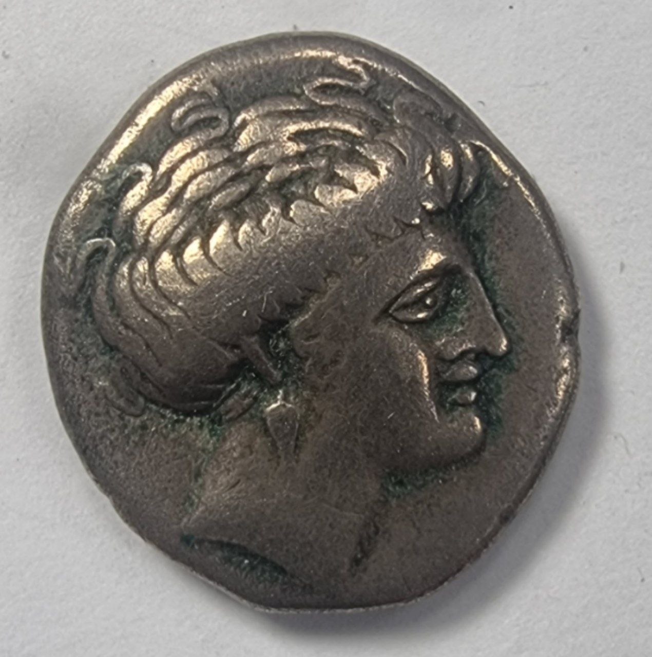 Греция Халкида. Драхма  338-308 гг. до н.э.