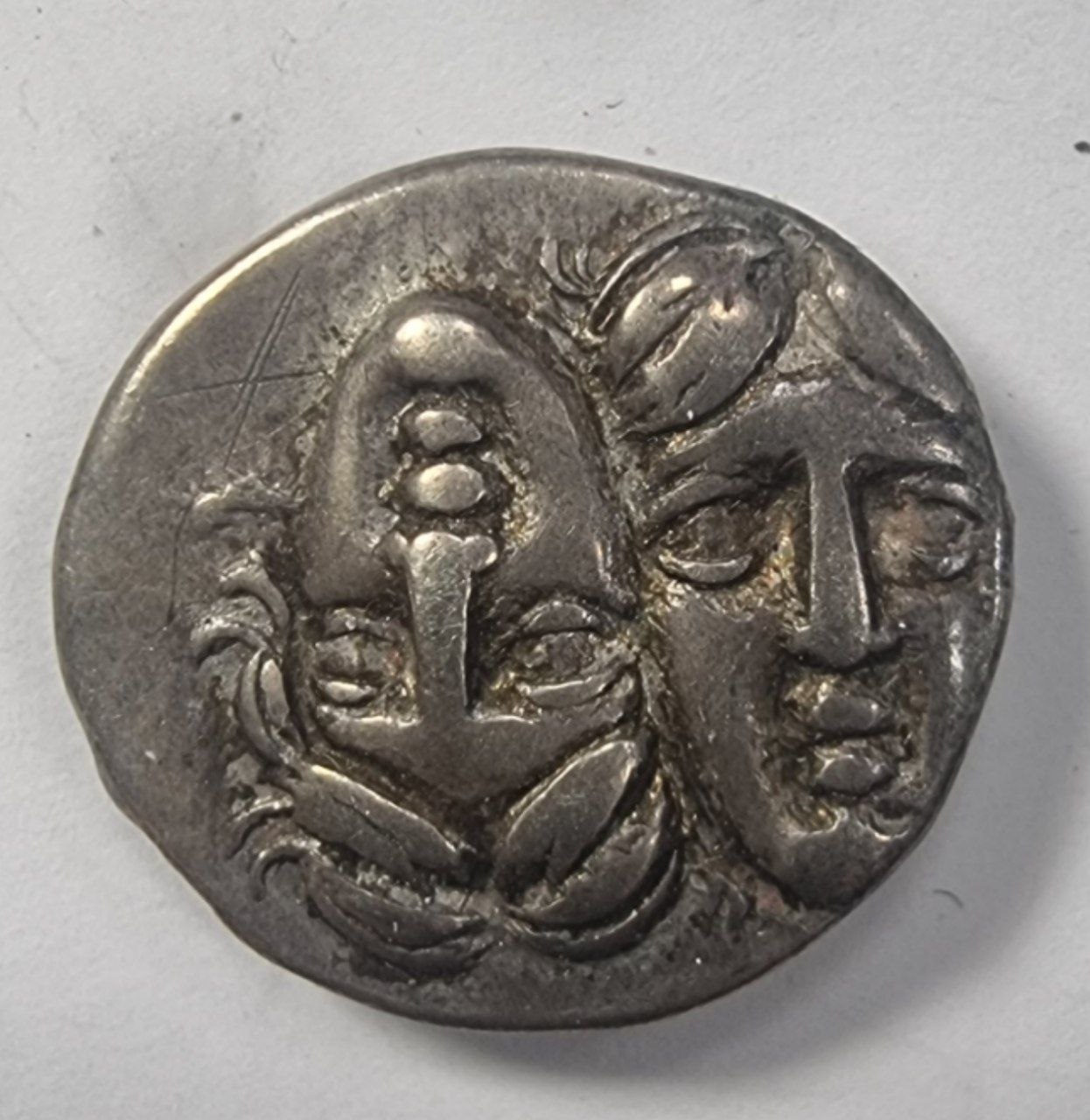 Древняя Греция, Мезия, Истр (Истрия) Драхма 400-350 гг. до н.э. Серебро. Вес 5.0 г.