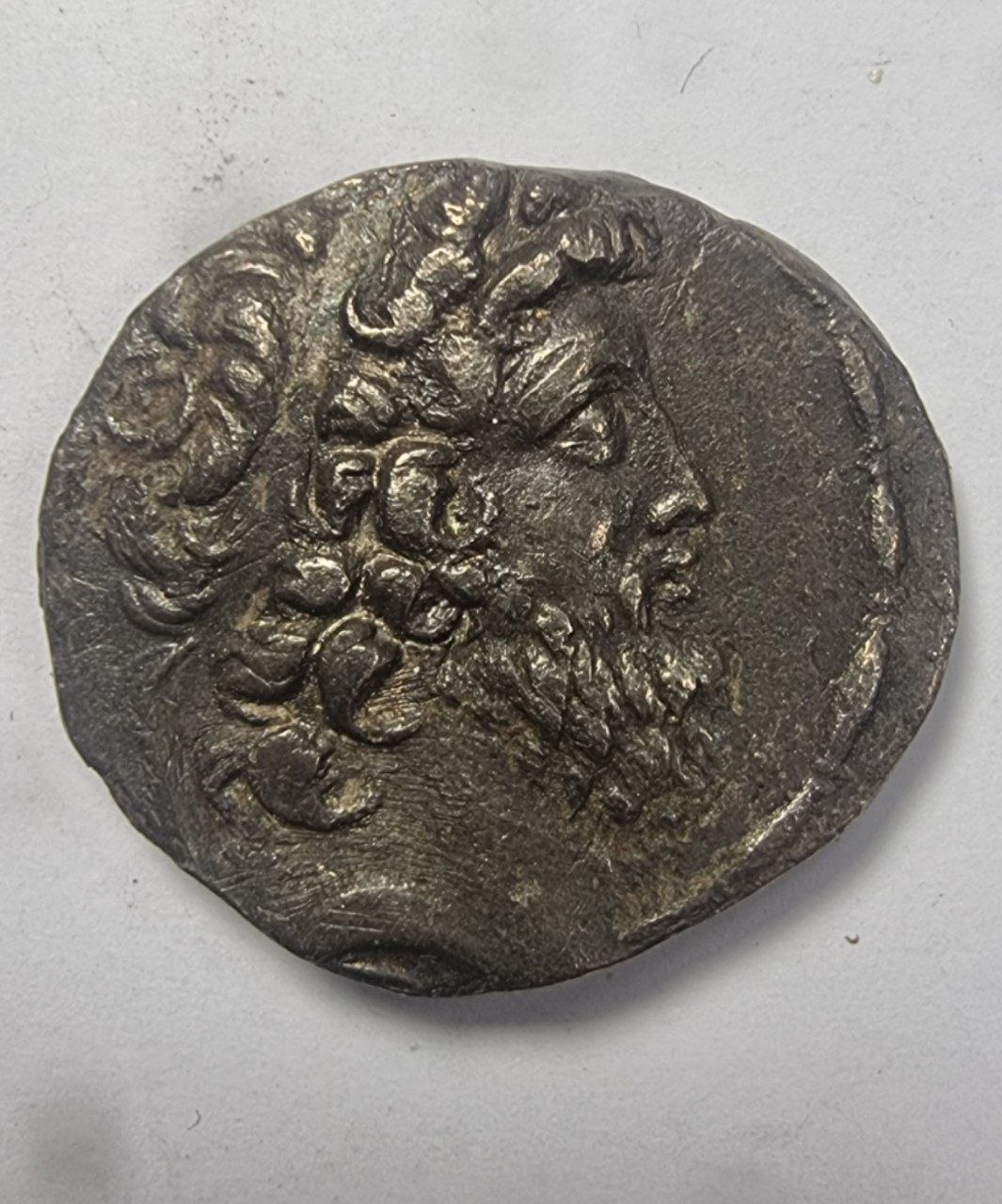 Селевкидское царство. Деметрий II Никатор, 130-125 гг. до н.э., серебряная тетрадрахма.  