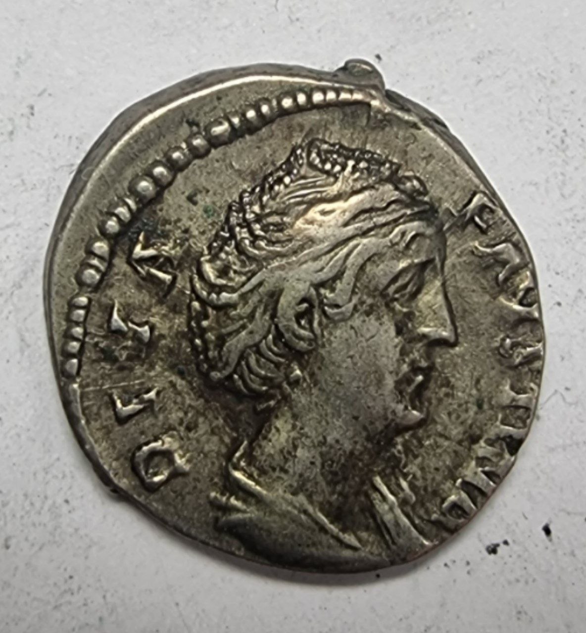 Римская империя. Антонин Пий DIVA FAUSTINA  138-161гг.  Денарий