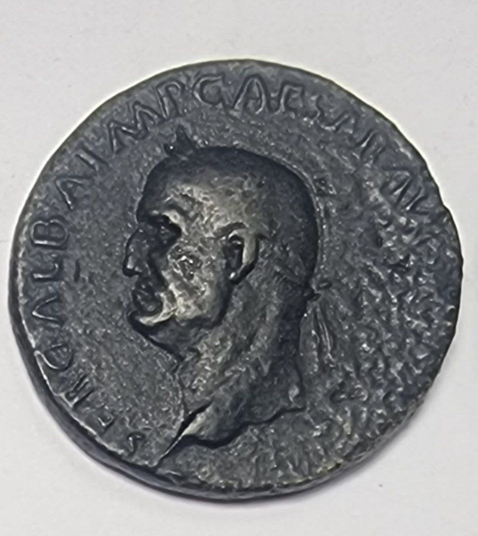 Римская империя. Гальба СК Сестерций 68-69гг. 