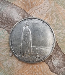 Норвегия, Серебряная монета  2 кроны 1914г.  Конституция Норвегии
