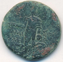 100-85 гг до н.э.  Крупная, красивая монета Древней Греции, г. Амис. 