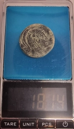 100-85 гг до н.э.  Крупная, красивая монета Древней Греции, г. Амис. 