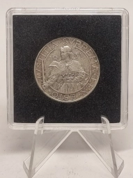 Сан-Марино, серебряная монета 10 лир 1931г. Святая Агата