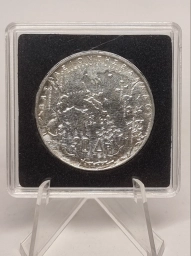 Греция, Серебряная монета 30 драхм 1963г. Пять Королей