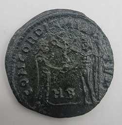 295-296 гг. Антониниан. Рим, Гераклея. Император Максимиан Геркулий.