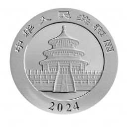 2024 Китай Панда серебро 999 1 унция с Сертификатом !!!