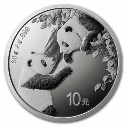 2023 Китай Панда серебро 999 30 грамм в Капсуле и с СЕРТИФИКАТОМ !!!!