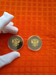 3 рубля 2016г Георгий Победоносец. Серебро 1 унция+ Рутений