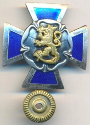Финляндия. Знак. Крест. RUK. Офицерские курсы.  1939-1940г.