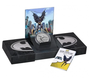 Бэтмен Comic Art 2.5 Ounce Silver Medal – Batman