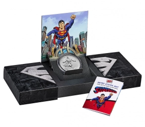 Супермен 2.5 OZ Silver Superman