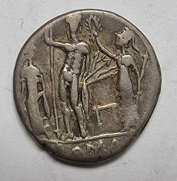 Римская Республика, Блазио 112 – 111 гг. до н. э., Серебряный денарий.