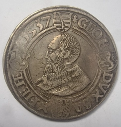 Германские земли, Саксония Талер 1537 года. Иоанн Фридрих I