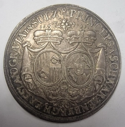 Шварценберг, 1 Талер 1696 год. Фердинанд Вильям и Мария Анна
