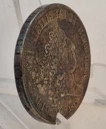 Италия, Королевство Обеих Сицилий монета 120 грано 1 пиастр 1818 г
