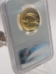 Золотая монета США 20 долларов 2009г. NGC MS 70 Ultra High Relief