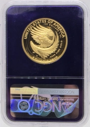 Золотая монета США 100 долларов NGC PF 70 American Liberty