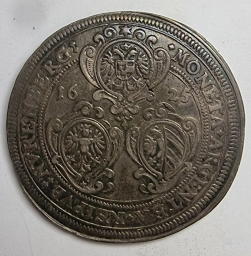 Талер 1625 г. Германия, Вольный город Нюрнберг. Серебро. Фердинанд II.