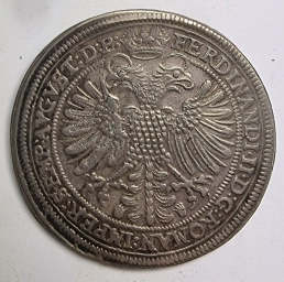 Талер 1625 г. Германия, Вольный город Нюрнберг. Серебро. Фердинанд II.