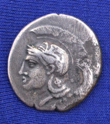 Лукания, Велия. Серебряный номос (дидрахма), 300–280 гг. до н.э.