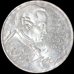 Германия 5 марок 1974 250 лет со дня рождения Иммануила Канта