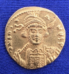 Золотой солид Византии. Константин IV Погонат (668–685 гг.)