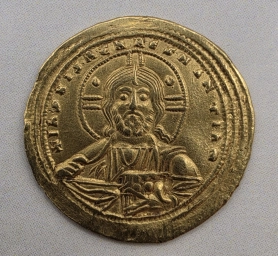 Золотой гистаменон Константина VIII (1025–1028 гг.) Византия.
