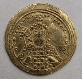 Золотой гистаменон Константина VIII (1025–1028 гг.) Византия.