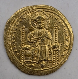Золотой гистаменон Романа III Аргира. Византия, Константинополь.