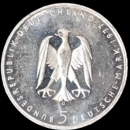Германия 5 марок  1977 200 лет со дня рождения Генриха фон Клейста