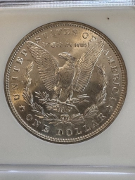 1 доллар 1887 США Морган MS65 NGC