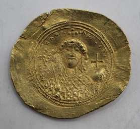Византия. Золотой гистаменон Константин IX Мономах 1042–1055гг.