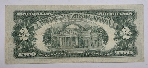 2 доллара США 1963 года (Красная печать)