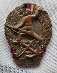 Знак ГДР "Готов к защите Родины".