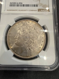 Морган 1$ 1884 MS 63