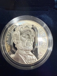 Доллар 200 лет Авраама Линкольна 2009 P Proof