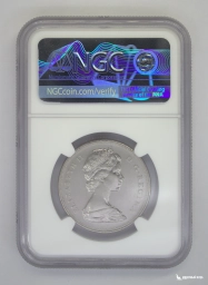 Канада 1 доллар 1968 NGC MS 66