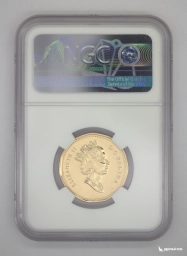 Канада 1 доллар 2000-W NGC MS 66