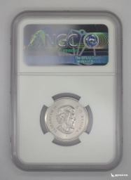 Канада 25 центов 2005-P Alberta NGC MS 67