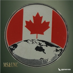 Канада 5 долларов 2019 This Is Canada — Glow in the Dark NGC SP 70