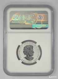 Канада 5 долларов 2019 This Is Canada — Glow in the Dark NGC SP 70