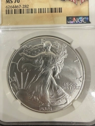 Шагающая свобода 2021 Type 2 NGC MS70 First Day of Issue