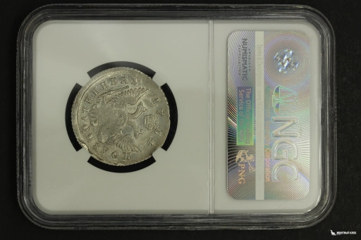 Российская империя Полуполтинник 1754 ММД МБ NGC AU 50